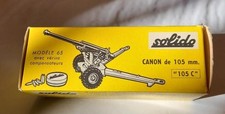 Miniature militaire - Solido - Canon de 105