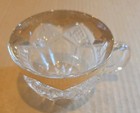 Vintage Glass Gold Trimmed Glass (EAPG) Punch Bowl — photo 1