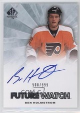 2011-12 SP Authentic Auto Future Watch 500/999 Ben Holmstrom #278 Auto 0i5