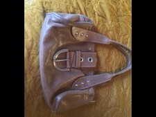 Vintage Russelll &Bromley tan leather Handbag