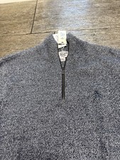 Original Penguin Crew Sweater Size Medium Dark Sapphire Navy Blue Mens NWT  89