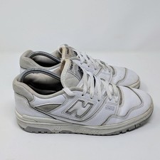 New Balance BB550 White Leather Sneakers UK 7 / US 8.5