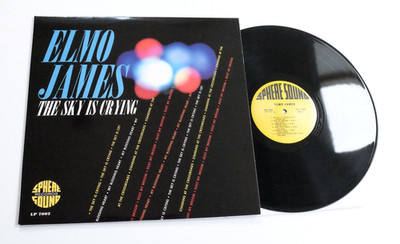 ELMO JAMES - THE SKY IS CRYING LP N MINT VINYL Rare 1965 Album Reissue Elmore