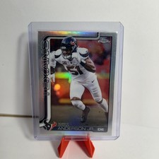 2025 Topps Chrome Will Anderson Jr #121 Refractor
