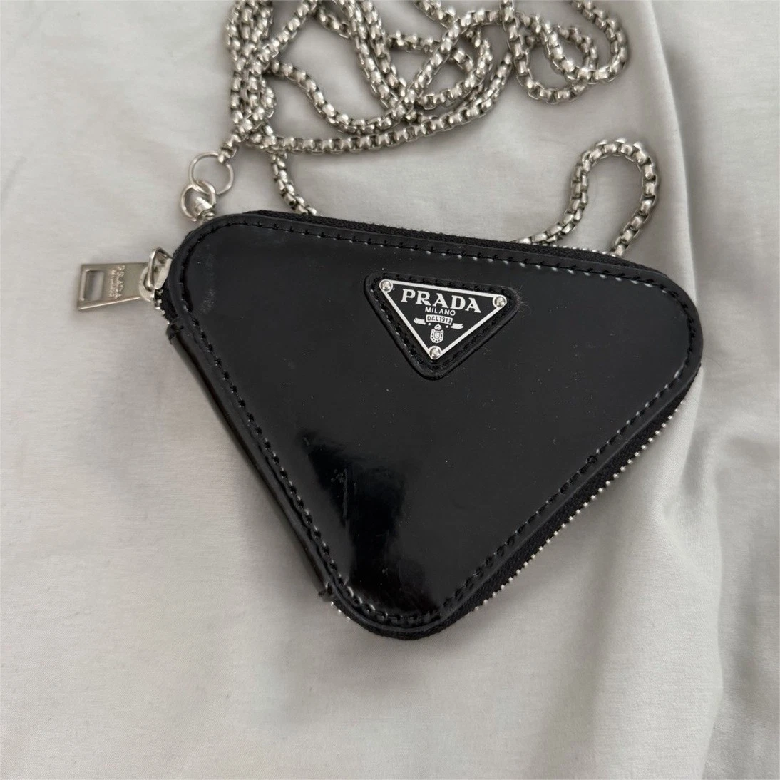PRADA Silver Bags & Handbags for Women for sale - eBay