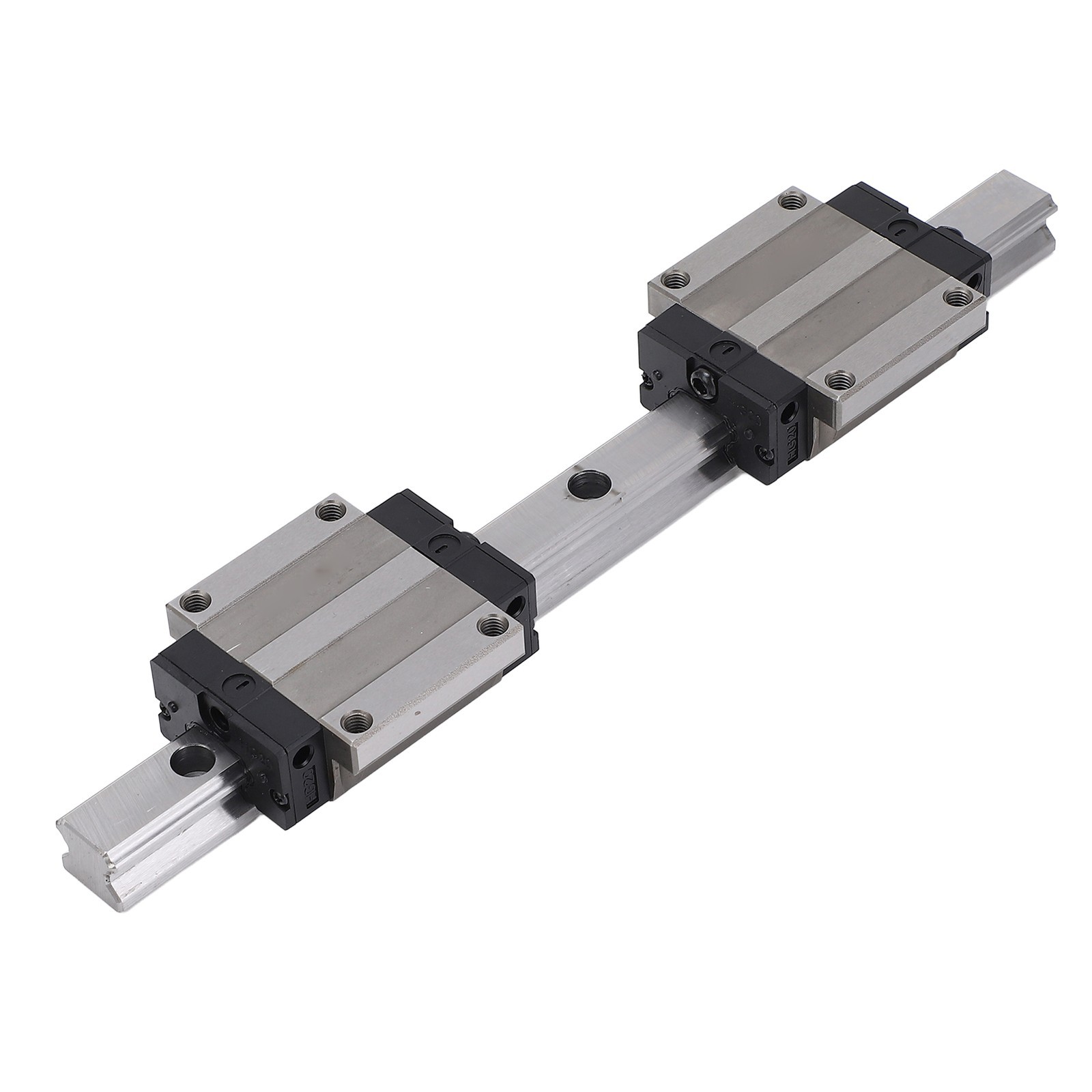 Linear Sliding Guideway with 2PCS HGW20CC Blocks 300mm Bearing Steel Linear
