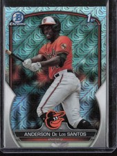 2023 Bowman Chrome #BCP-207 Anderson De Los Santos