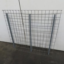 42" x 46" Wide 3 Channel Double Waterfall Pallet Rack Wire Decking