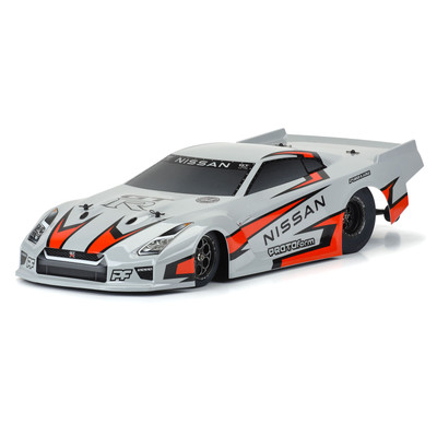 PRM158514 1/10 NISSAN GT-R R35 PRO MOD TOUGH-COLOR GRAY BODY: DRAG