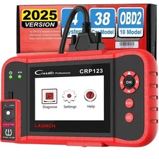 LAUNCH X431 CRP123 Car OBD2 Scanner Diagnostic Tool Engine ABS SRS Code Reader