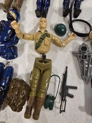 GI Joe Cobra Commander - Hong Kong 1982-83 - Complet (figurine + Socle)