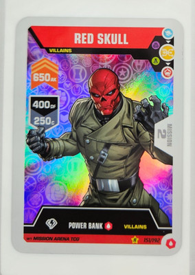 2022 Marvel Mission Arena Rainbow Foil 111-165 TCG Pick Your Card