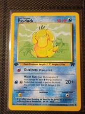Pokemon 1st Edition Team Rocket (2000) - Psyduck 65/82 - Common - NM Card