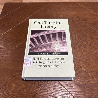 Gas Turbine Theory Hardcover