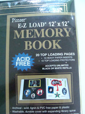 NEW SEALED Pioneer Memory Book 20 Pages 12x12" Creative Easy Load Green MB-10HG