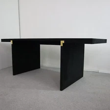 Velvet table by Carlo Scarpa x Simon Gavina 70s design table made in Italy