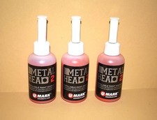 3 Metal Head2 Paint Marker 2 Oz Orange Auto Salvage Industrial Junk Yard Crafts