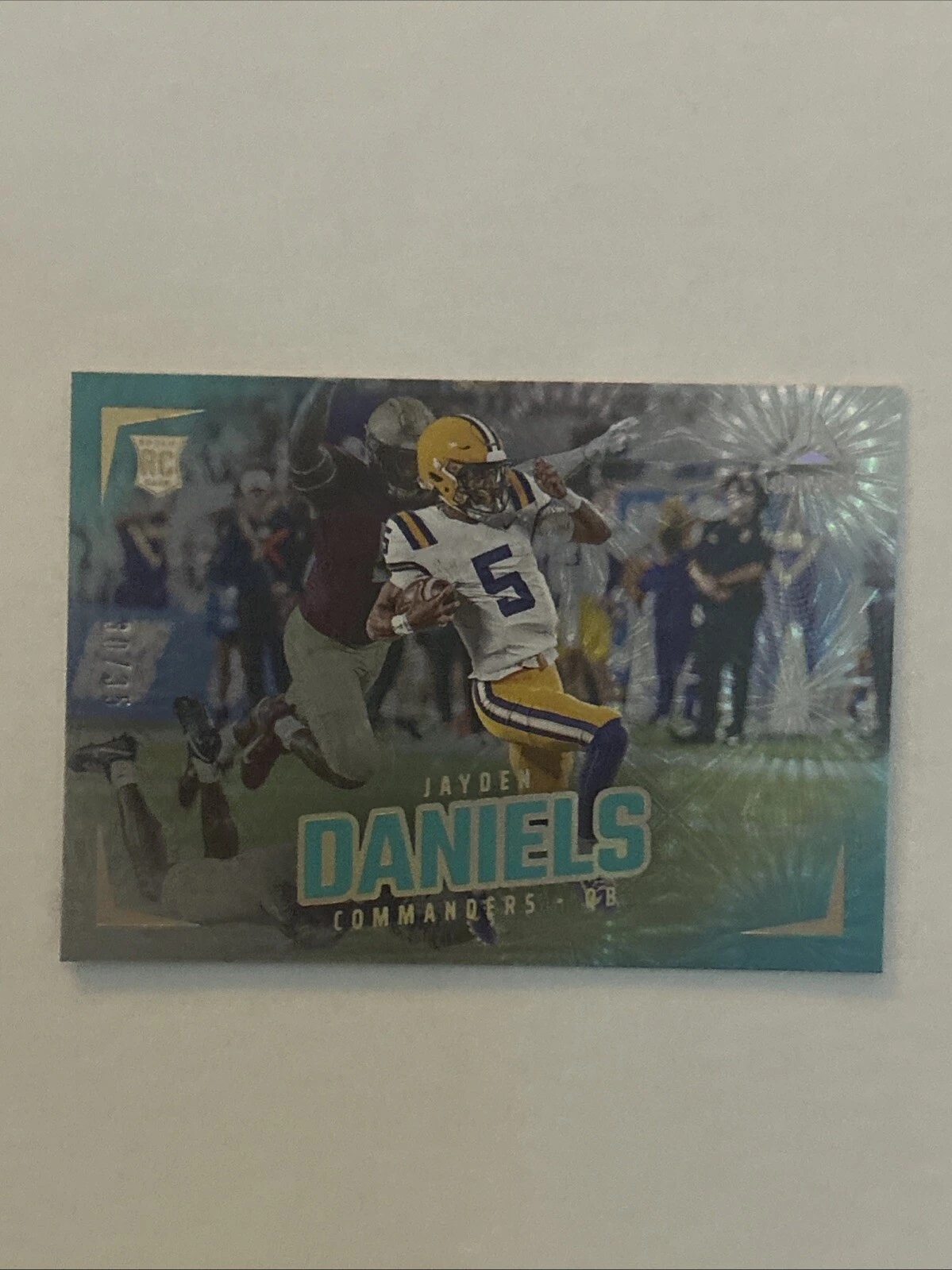 2024 Panini Luminance - Rookies Teal #182 Jayden Daniels /35 Rookie SSP! 📈🔥