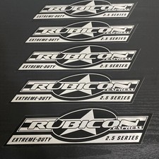 Rubicon Express Extreme-duty 2.5 Series - Decal Sticker 9 Lot Of 5