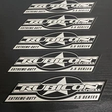 Rubicon Express Extreme-Duty 2.5 Series -  Decal Sticker 9" (Lot of 5)