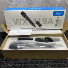Bietrun WXM19A Wireless UHF Rechargeable Handheld Microphone - New OPEN BOX