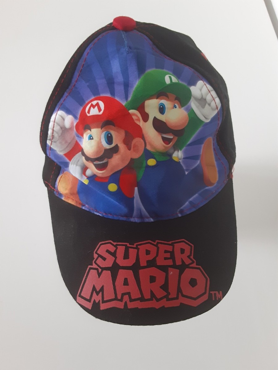 Nintendo Super Mario Bros. BaseBall Cap Hat Adjustable Snap-back