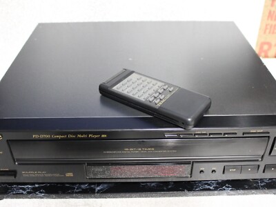 Teac PD-D700 Compact Disc Multi Player & RC-452 Remote Please see Description