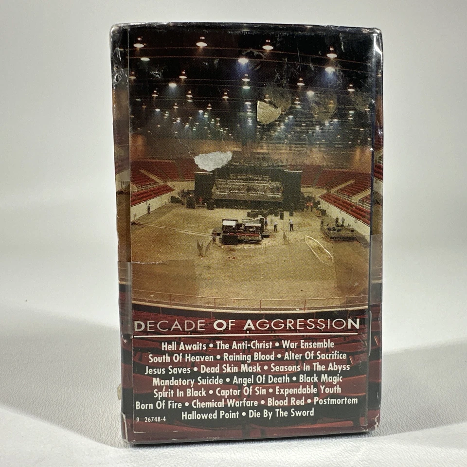 SLAYER - Decade Of Aggression Double Cassette Set Rare Collectable 1991 - Image 3 of 4