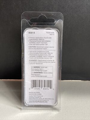 Side Marker Light Socket - License Lamp Socket Dorman # 85814