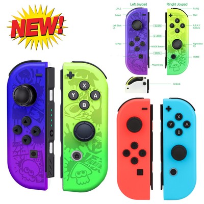 TOP 2PCS für Joy-con Wireless Game Controller für Nintendo Switch/ Lite/ OLED