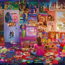 Daydreams '80s and '90s  Culture 1000-Piece Jigsaw Puzzle | 28 x 20 Inches