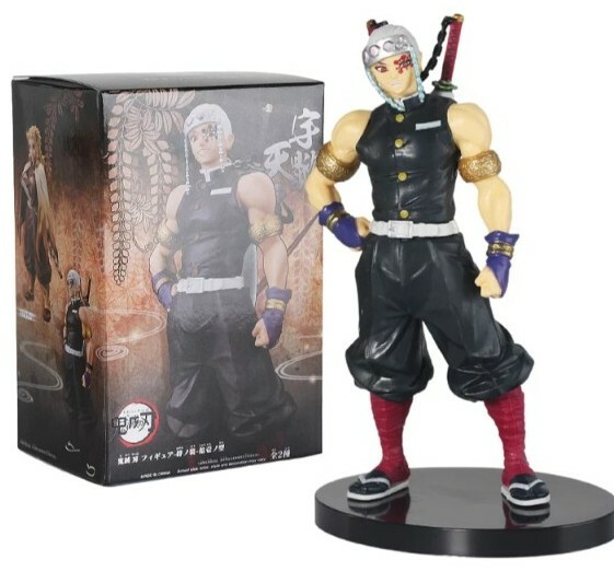 Figurine Demon Slayer Tengen pilier du son en PVC de qualité supérieure