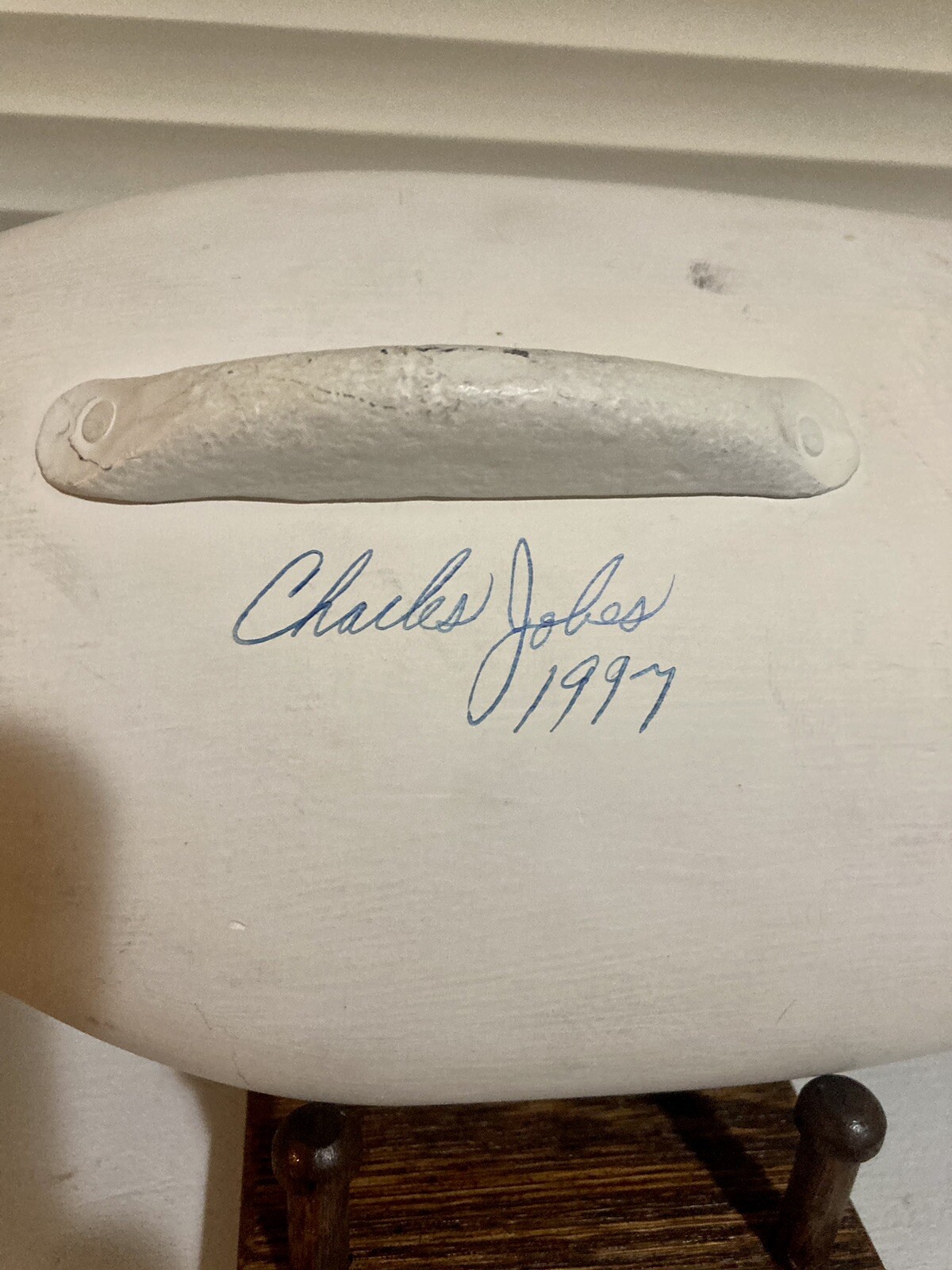 NICE Charles Capt Bob Jobes Canvasback Pair Drake Hen Decoy Havre De