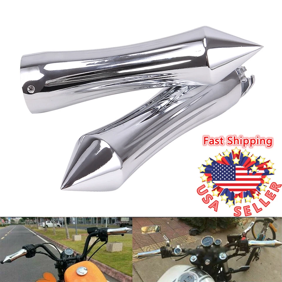 Empuñaduras de manillar de 1" para Harley Touring Road King Street Glide Softail Foto 2 de 4