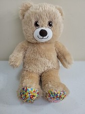 Build A Bear 2020 Happy Birthday Teddy Bear Tan Plush Stuffed Animal Toy 15"