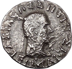 Hermaios 105bc Indo Greco Baktrian Tetradramma India Mitra Moneta D Argento I45076 Ebay