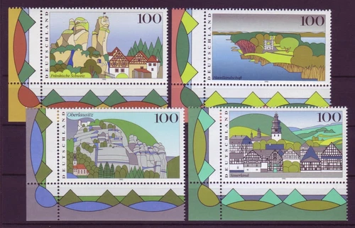 Federal 1807-1810 corner margin lower left pictures from Germany 100 Pf mint