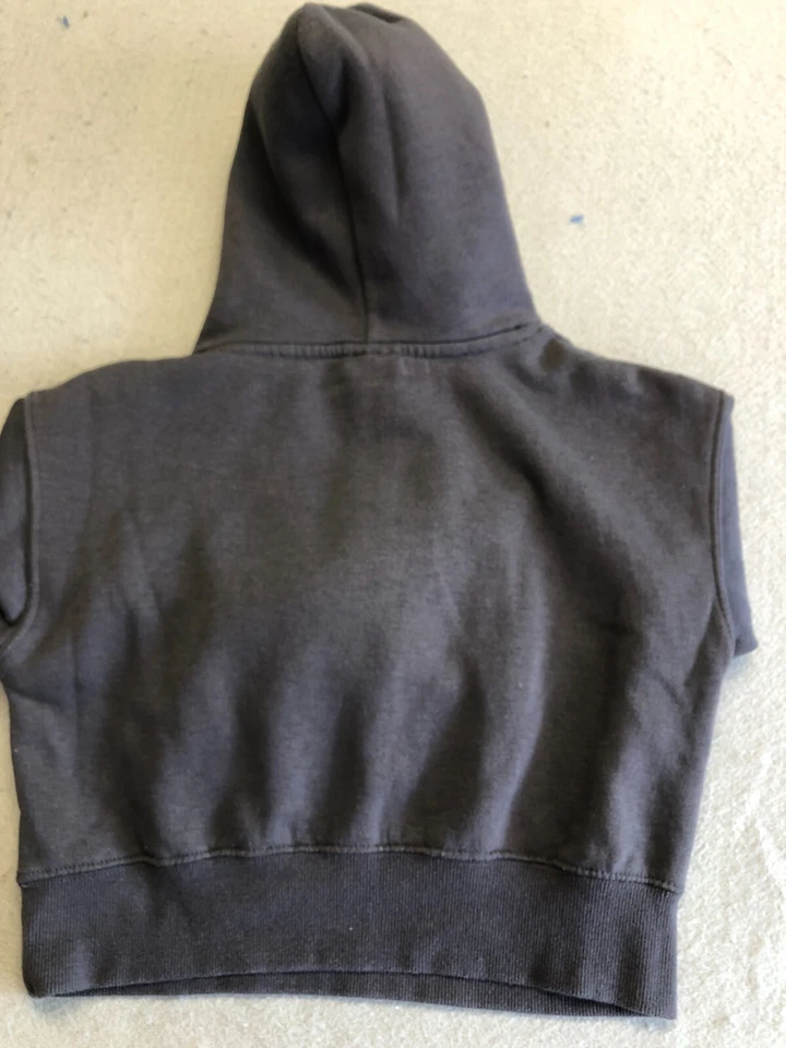 ZARA Sweatshirt Kids Youth Size 6 California Happy Moments Fleece Hoodie - Imagem 4 de 4