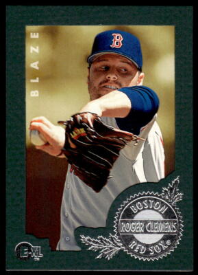 1996 E-Motion XL #12 Roger Clemens BASEBALL Boston Red Sox | eBay