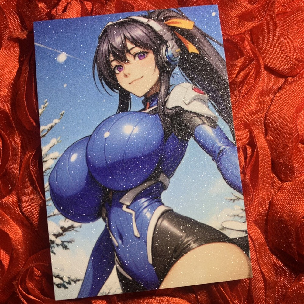 Akeno Himejima HIGH SCHOOL DxD Naughty Or Nice Goddess Girl Waifu Card Super