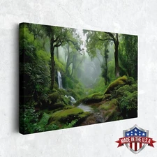 Veil of the Rainwood Wall Art, Canvas Print for Home Decor, Wall Decor Poster