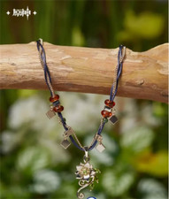 Official Genshin Impact Tighnari Necklace Brooch Anime Cosplay halloween Gift