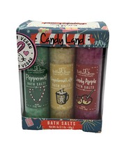 Candyland Bella  Bear Vegan Bath Salts Cruelty Free Set of 6 - 2.1 Oz Bottles 