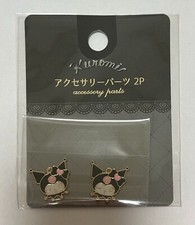 Accessory parts / 2pieces / Kuromi / Heart Ribbons / Sanrio Japan Limited