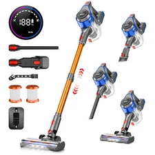 45Kpa Cordless Stick Vacuum Cleaner Lightweight Vacuum Cleaner Rechargeable