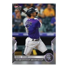 Randal Grichuk 2022 Topps NOW 851 🟣 Colorado Rockies 🏔🏔 presale