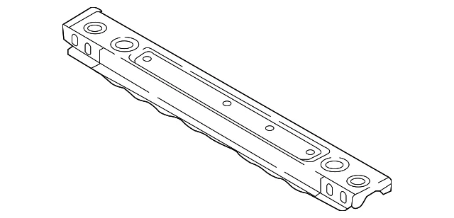 Genuine Mitsubishi Lower Tie Bar 5256C062