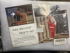 Balcony Safety Net for Kid Banister Guard-10ft X 2.6ft Thick Pet Balcony Guard