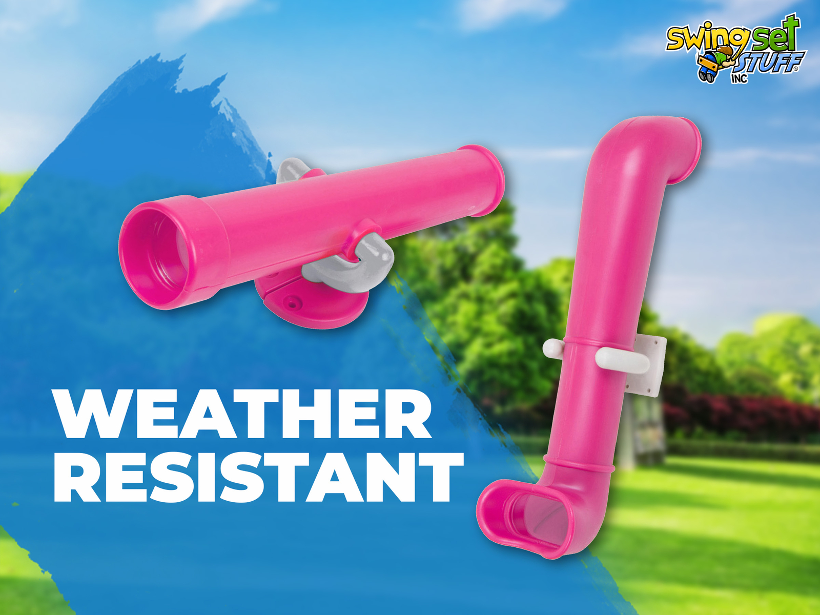 SWING SET STUFF INC. TELESCOPE PERISCOPE KIT PINK girl toy fun outdoor boy 0308