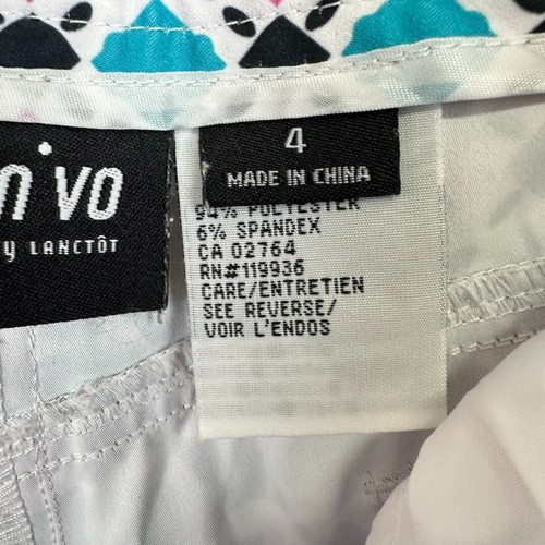 NIVO Womens Shorts Size 4 Multicolor dots - Picture 3 of 9
